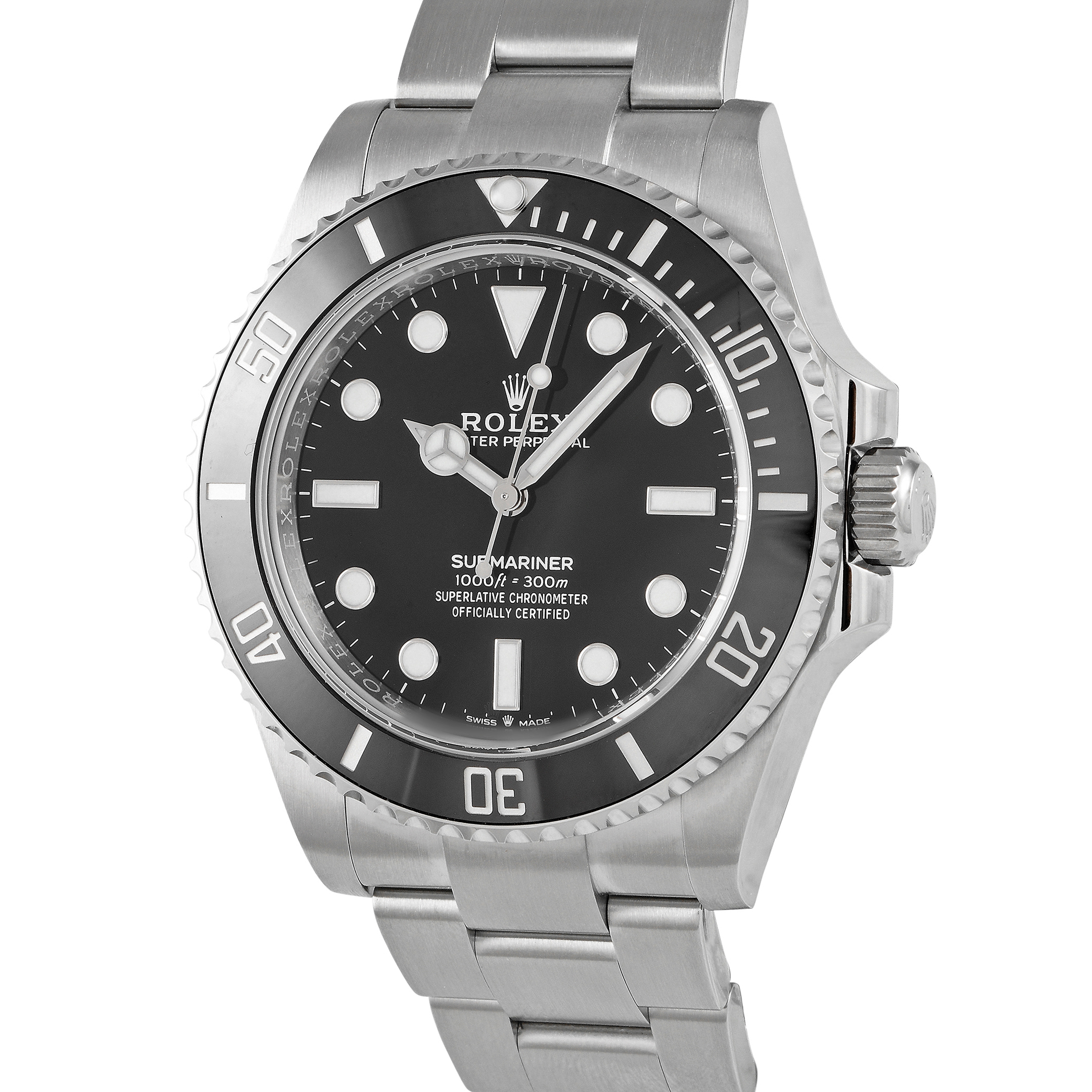 Rolex Submariner No Date Watch 124060